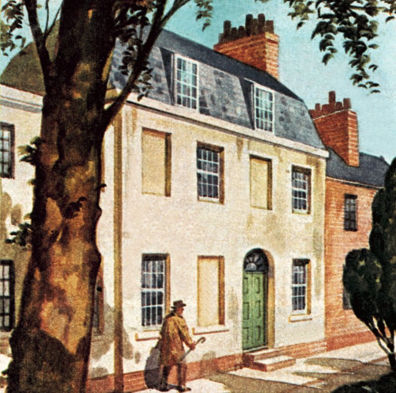 Účinky daně z oken původně uložené v roce 1695 od English School