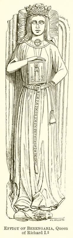 Podobizna Berengaria, královny Richarda I od English School