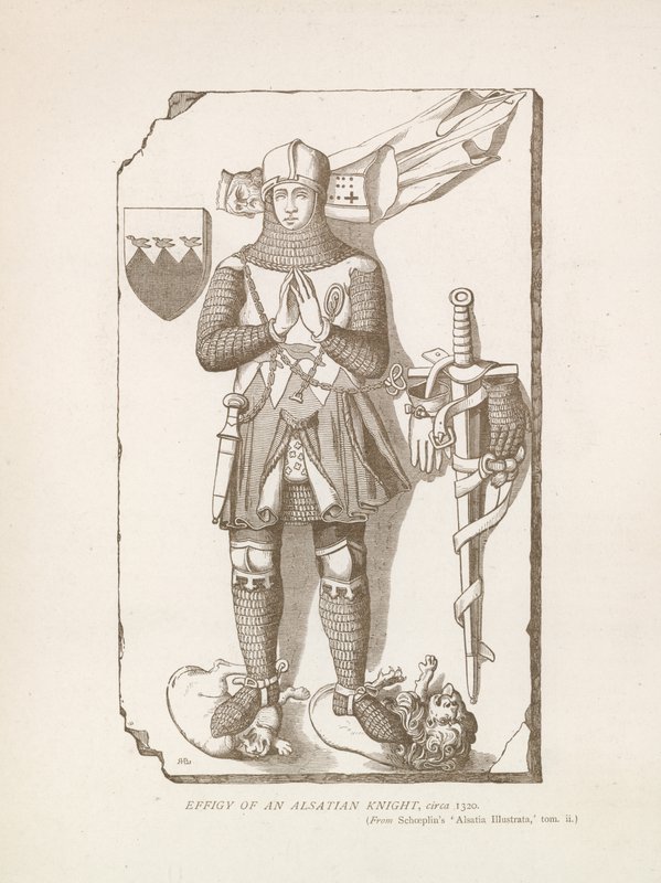 Podobizna alsaského rytíře, c 1320 od English School