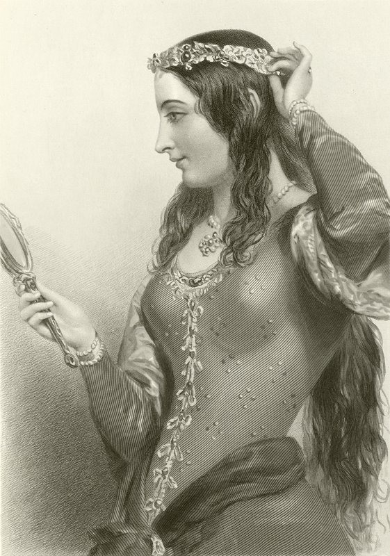 Eleonora Provence, královna krále Jindřicha III od English School