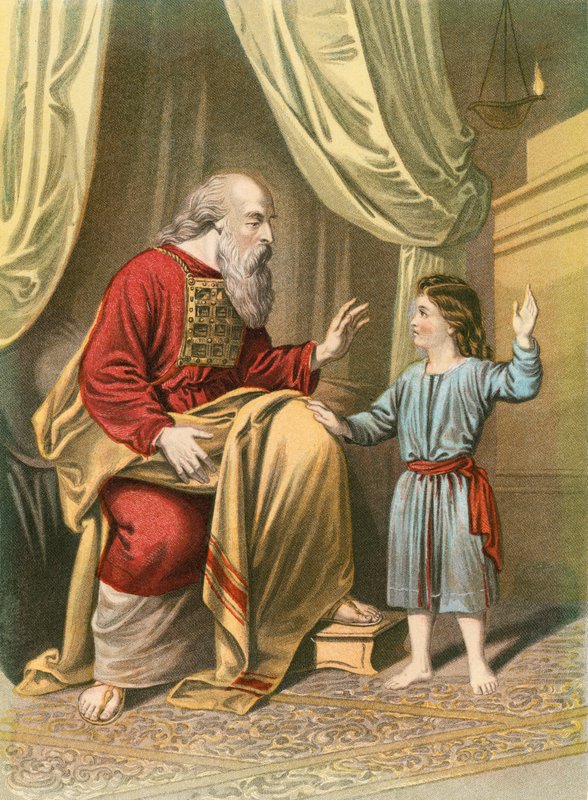 Élí a Samuel od English School