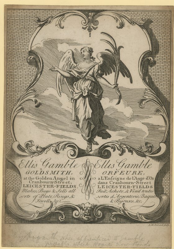 Ellis Gamble, zlatník od English School