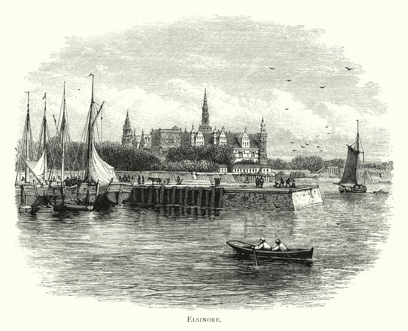 Elsinore (rytina) od English School