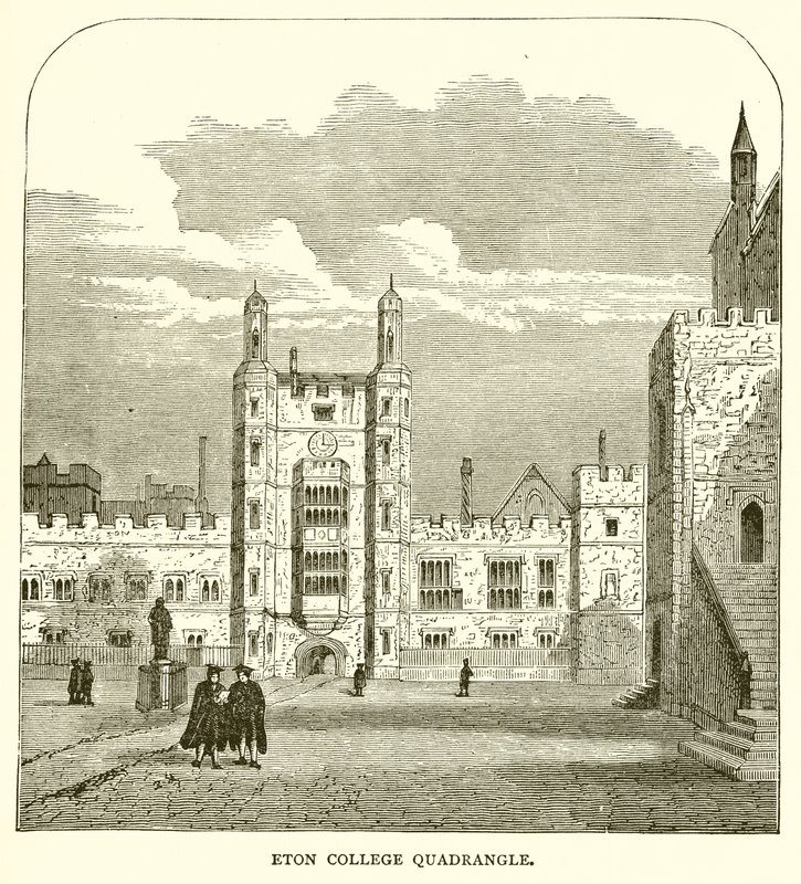 Eton College Quadrangle od English School
