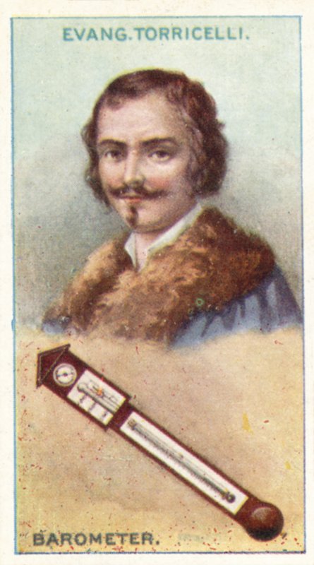 Evang Torricelli, barometr od English School
