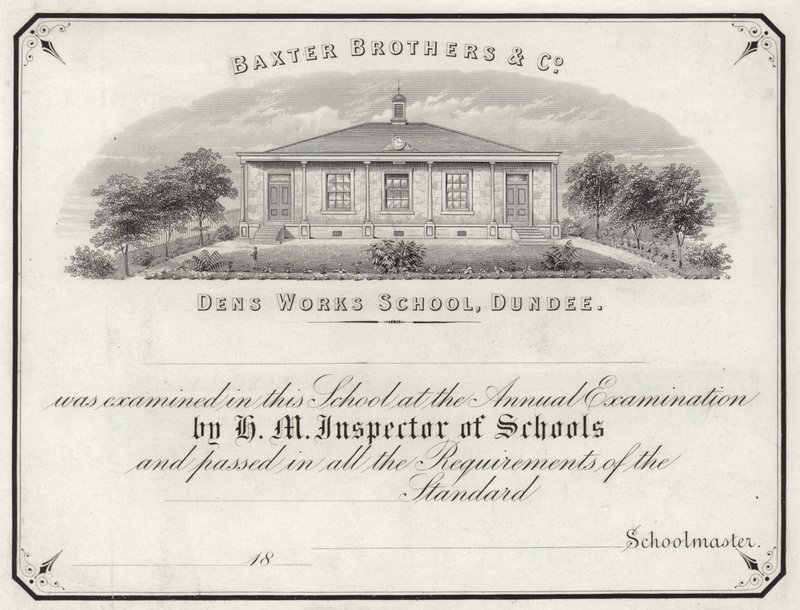 Certifikát o zkoušce od Dens Works School od English School
