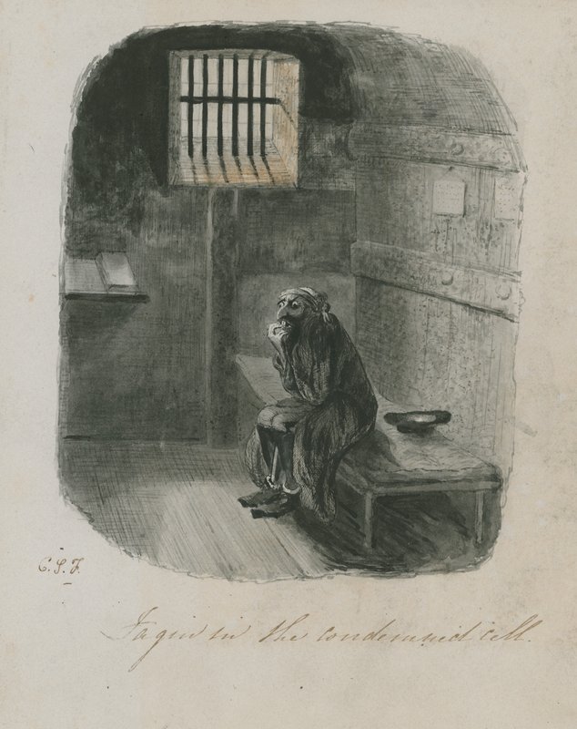 Fagin v odsouzené cele (wc na papíře) od English School
