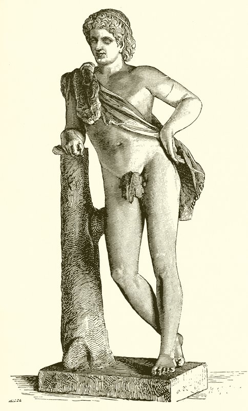 Faun z Praxiteles od English School