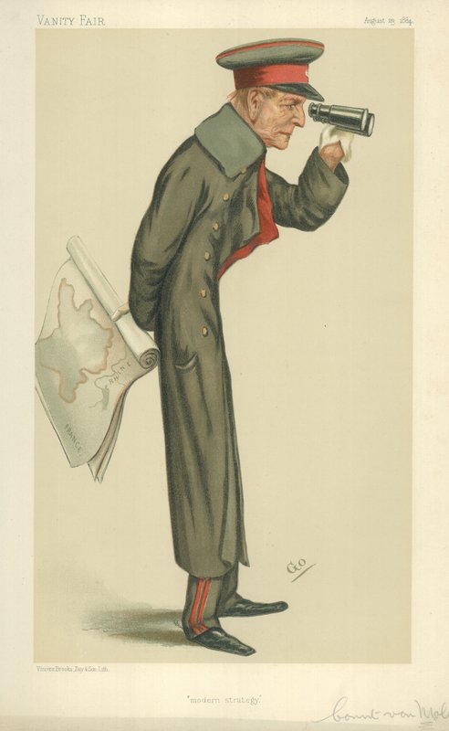 Polní maršál hrabě Von Moltke od English School