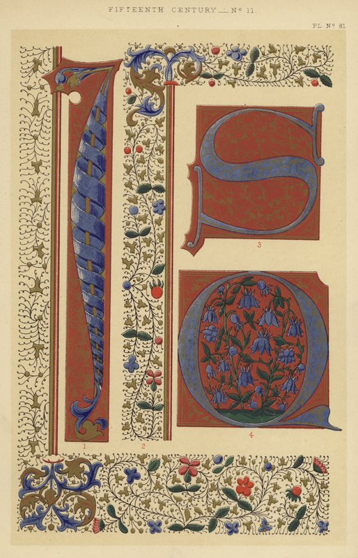 Patnácté století (chromolitho) od English School