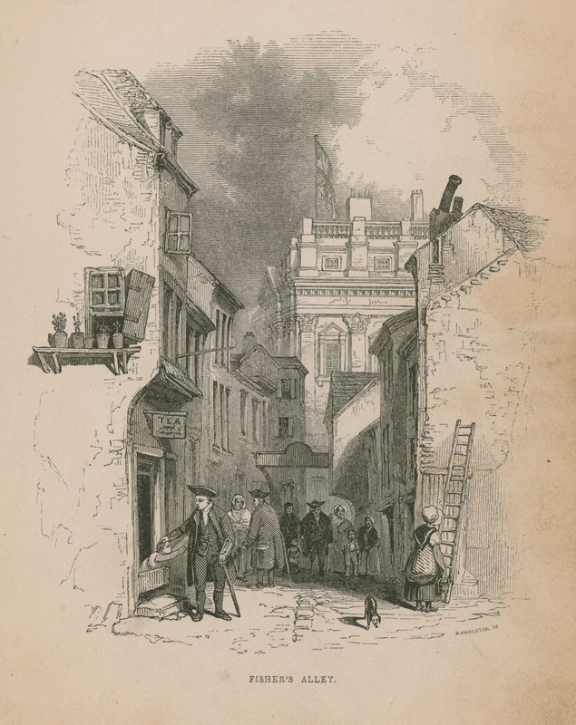 Fishers Alley, Greenwich od English School