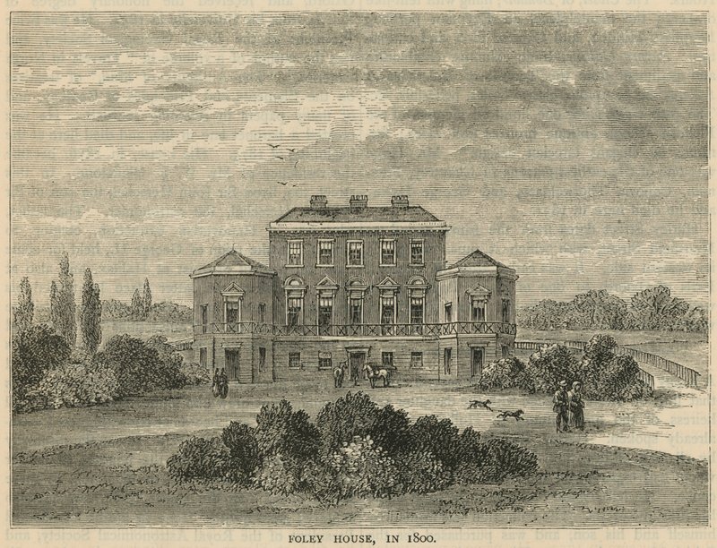 Foley House v roce 1800 od English School