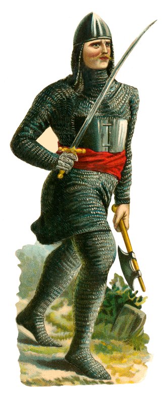 Pěší voják krále Jindřicha II., 1155-1189 od English School