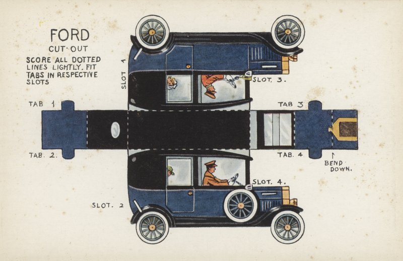 Ford Cut Out (barva lito) od English School