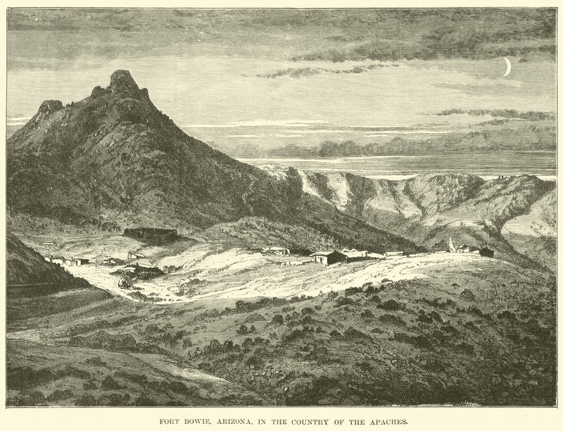Fort Bowie, Arizona, v zemi Apačů od English School