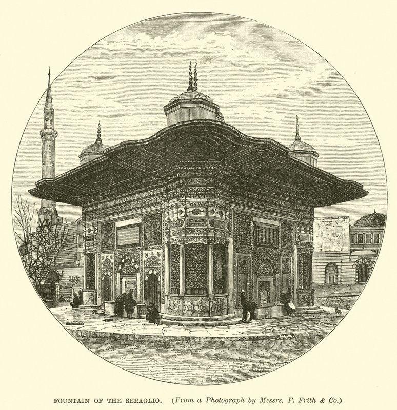 Fontána Seraglio od English School