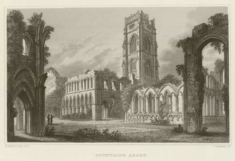 Fountains Abbey od English School