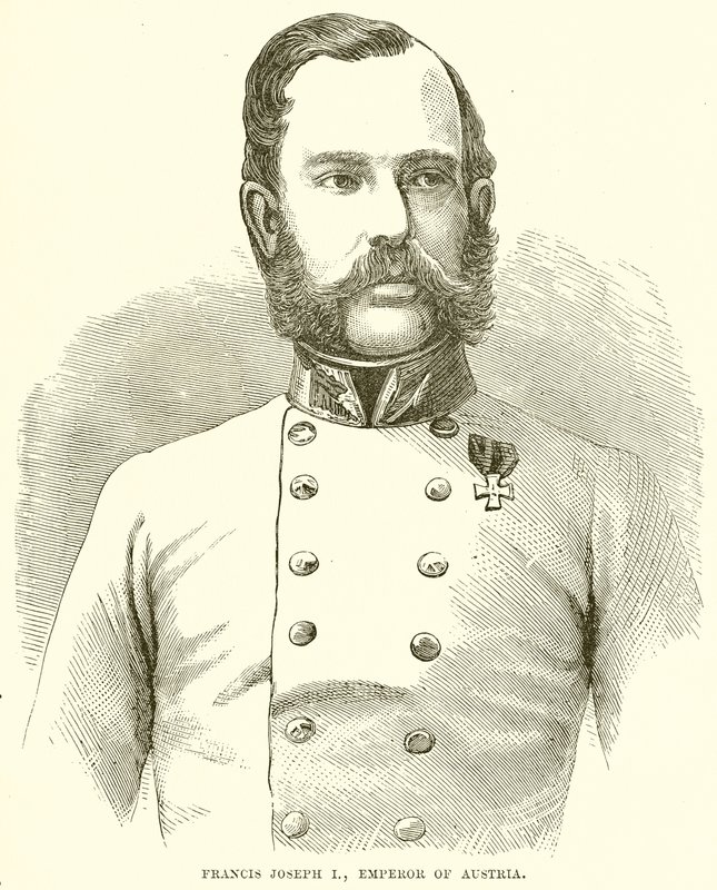 František Josef I., císař rakouský od English School