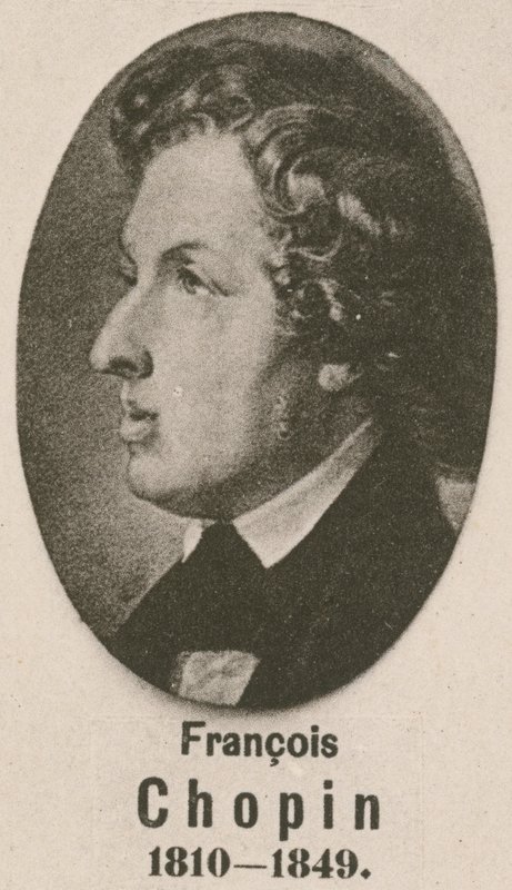 Francois Chopin (rytina) od English School