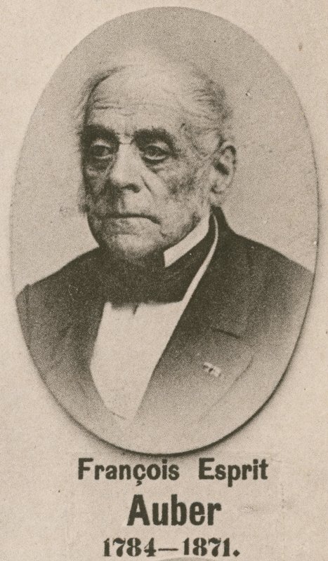 Francois Esprit Auber (rytina) od English School