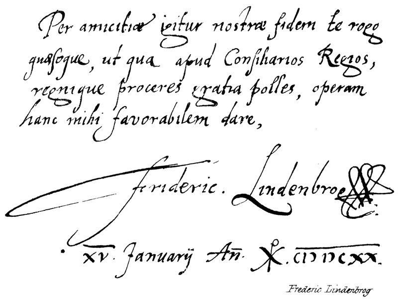 Frederic Lindenbrog od English School