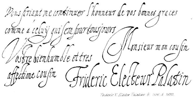 Frederic V. kurfiřt Palatine, nar. 1596, nar. 1632 od English School