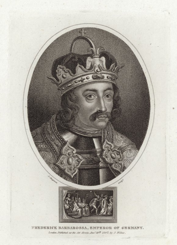 Frederick Barbarossa, německý císař od English School