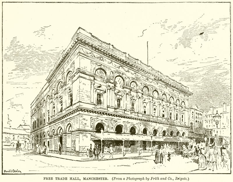 Free Trade Hall, Manchester od English School