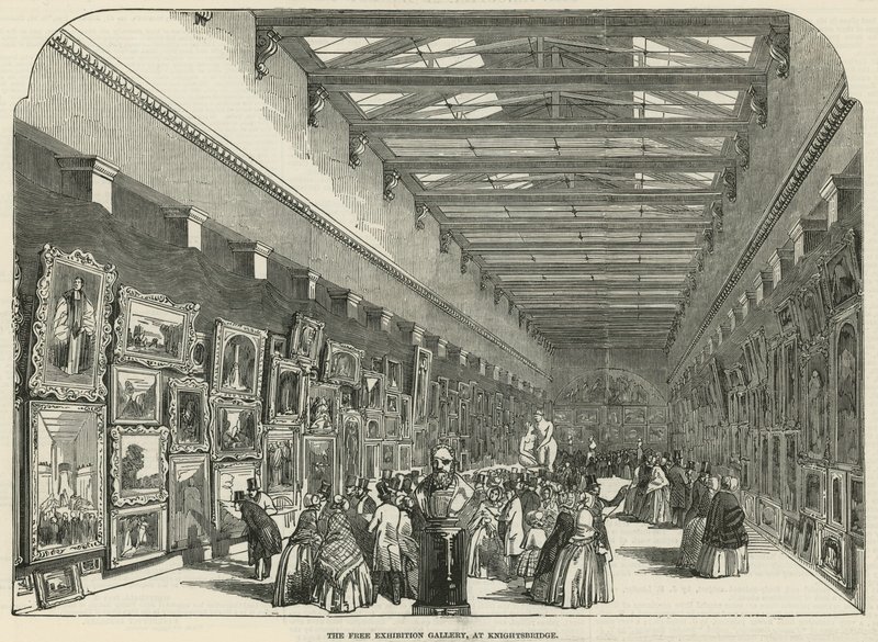 Bezplatná výstavní galerie v Knightsbridge od English School