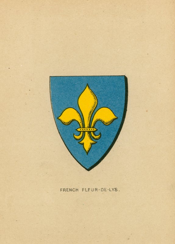 Francouzský Fleur-de-Lys od English School