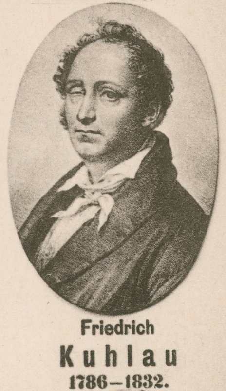 Friedrich Kuhlau (rytina) od English School