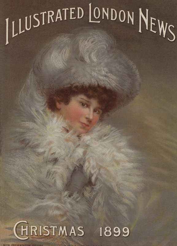 Přední strana obálky vánočního čísla 1899 od English School