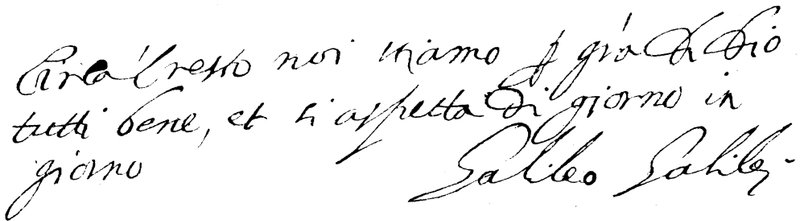 Galileo Galilei od English School