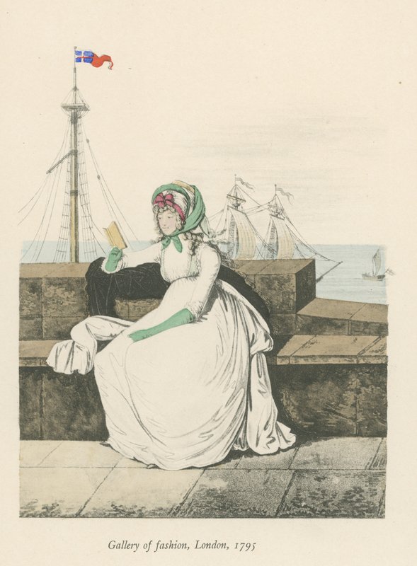Galerie módy, Londýn, 1795 od English School