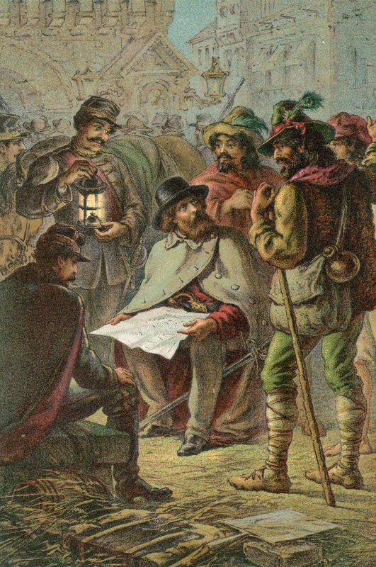 Garibaldi a selští průvodci od English School