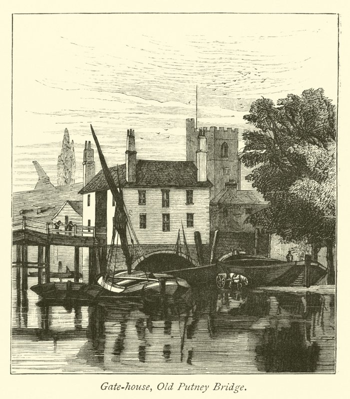 Brána, Old Putney Bridge od English School