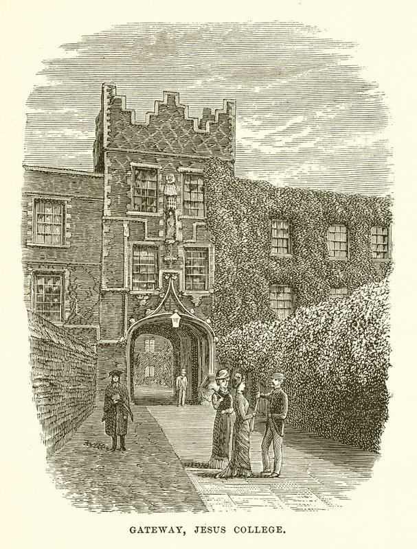 Brána, Jesus College od English School
