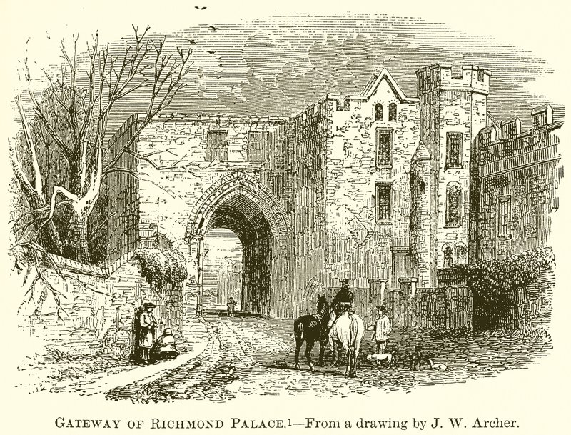 Brána Richmondského paláce od English School