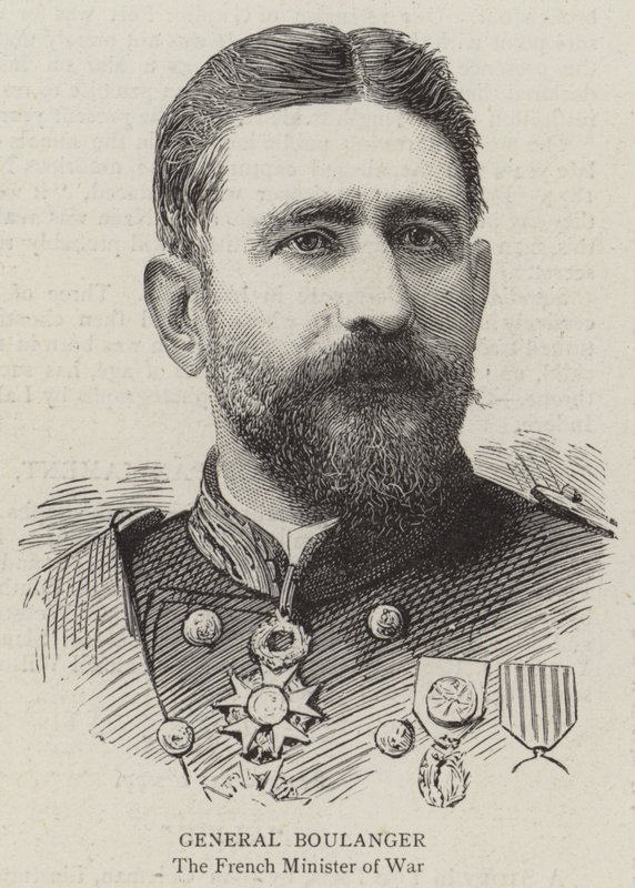 General Boulanger (rytina) od English School