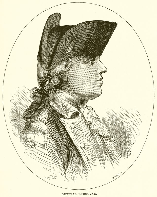 Generál Burgoyne od English School