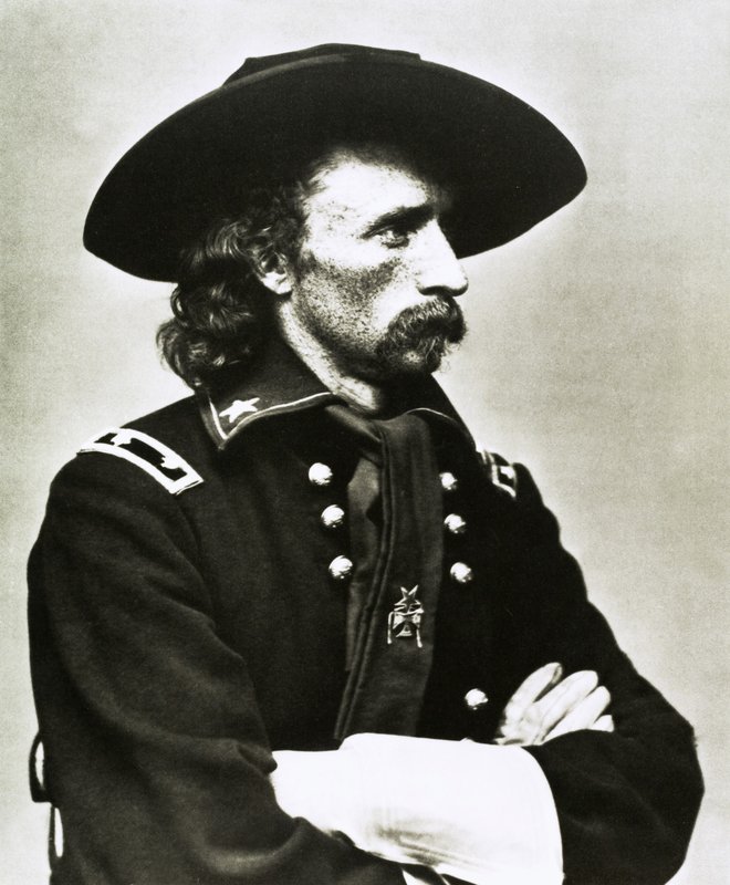 generál Custer od English School