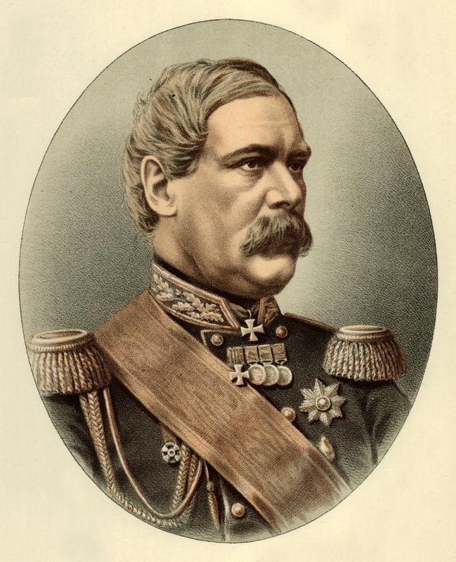 Generál Francis Edward Todleben od English School
