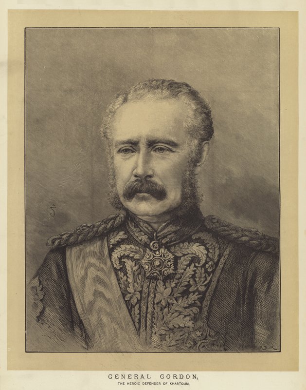 Generál Gordon, hrdinný obránce Chartúmu od English School