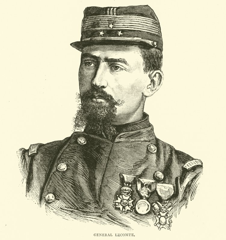 General Lecomte, duben 1871 od English School