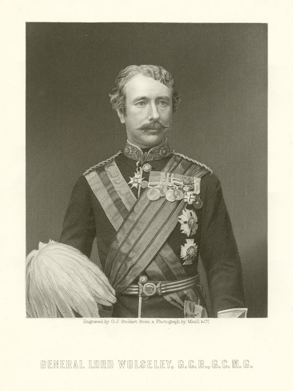 Generál lord Wolseley od English School