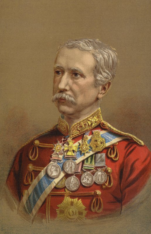 Generál Lord Wolseley, GCB (chromolitho) od English School