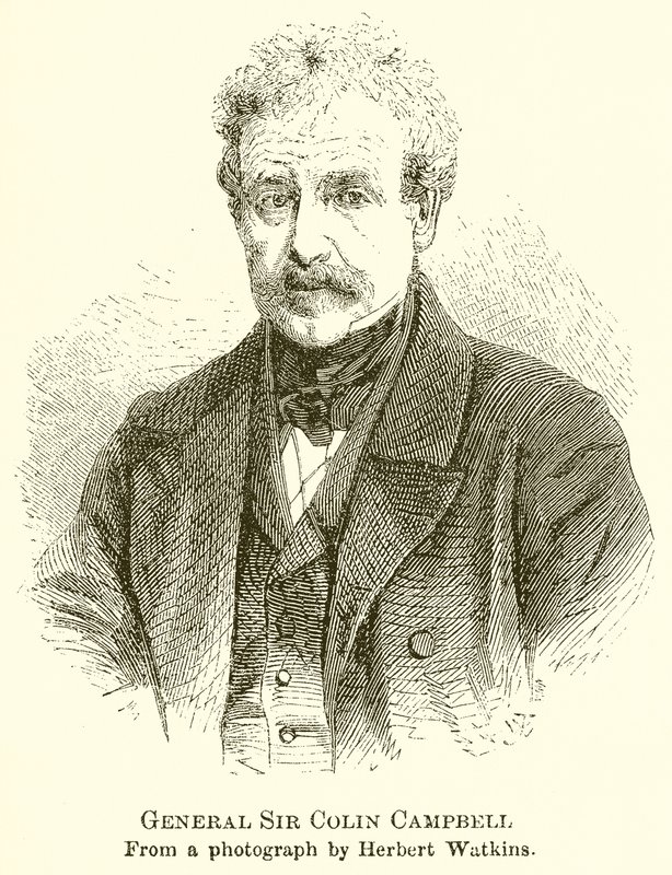 Generál Sir Colin Campbell od English School