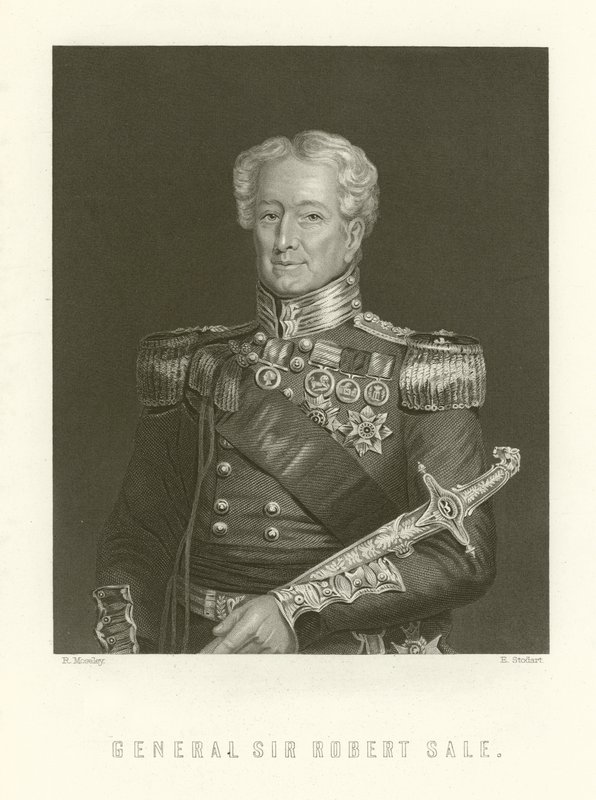 Generál Sir Robert Sale od English School
