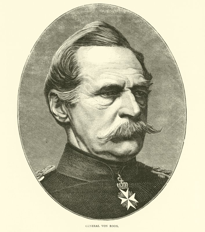 Generál von Roon, srpen 1870 od English School