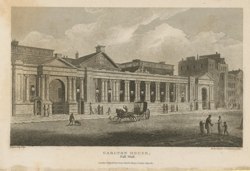 Celkový pohled na Carlton House od English School